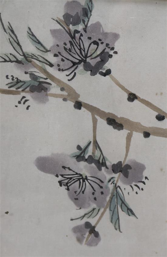 A Chinese picture of blossom